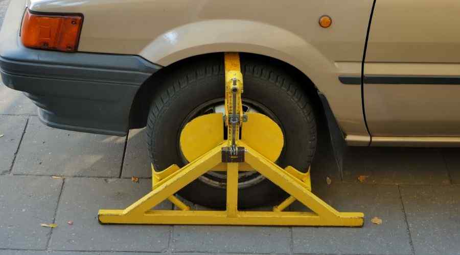 Car Wheel Tyre Lock Clamp